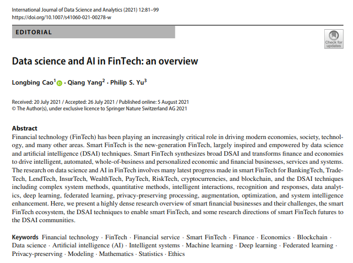 金融科技中的数据科学和人工智能(图5)